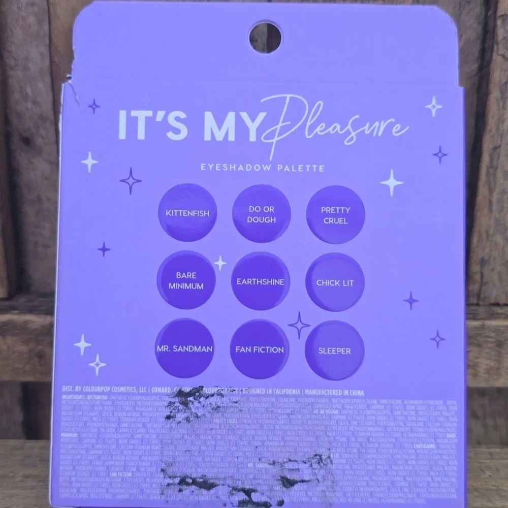 ColourPop It's My Pleasure Eyeshadow Palette